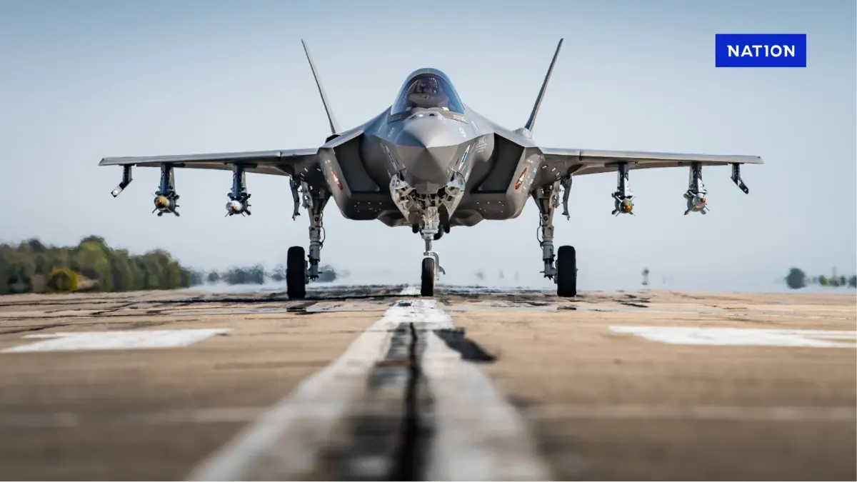 เปิดตัว สุดยอดเครื่องบินรบสุดล้ำ F-35 ครั้งแรก ในสมรภูมิ “อิสราเอล-อิหร่าน”