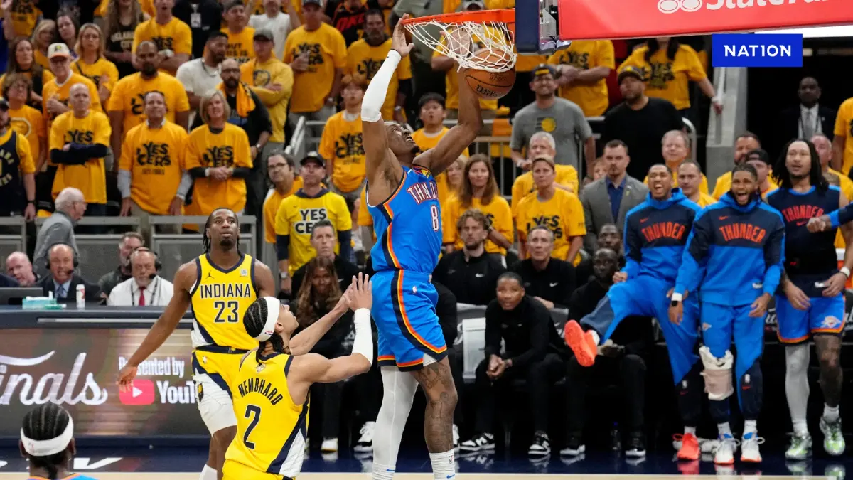 เพเซอร์ส ถล่ม ธันเดอร์ 108-91 ลาก NBA Finals สู่เกมตัดสิน เพเซอร์ส ถล่ม ธันเดอร์ 108-91 ลาก NBA Finals สู่เกมตัดสิน