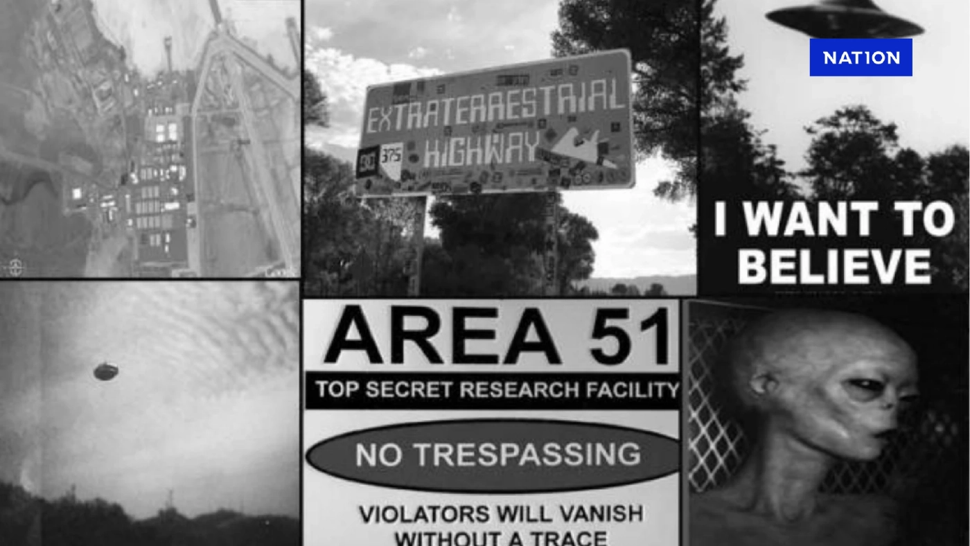 ฉีกทุกทฤษฎี ตำนาน UFO ที่แท้  Area 51 ใช้บังหน้าโครงการอาวุธลับ!