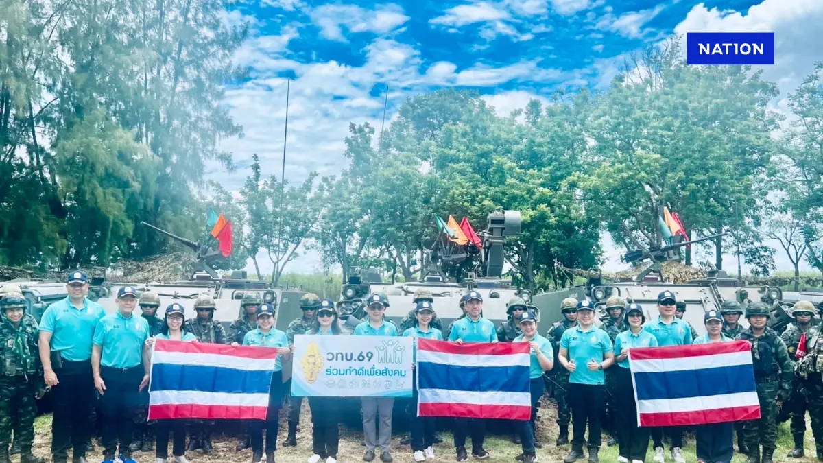 ผนึกพลังแห่งศรัทธา ร่วมส่งกำลังใจสู่แนวหน้า หนุน จนท.ทหารชายแดนไทย–กัมพูชา ผนึกพลังแห่งศรัทธา ร่วมส่งกำลังใจสู่แนวหน้า หนุน จนท.ทหารชายแดนไทย–กัมพูชา