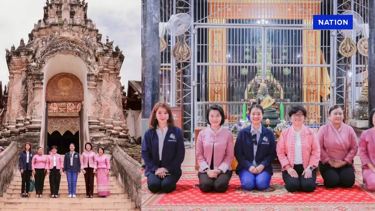 “ธีรรัตน์” หนุนท่องเที่ยวลำปาง ชู “ผ้าสีครั่ง-ลายละกอนไส้หมู” “ธีรรัตน์” หนุนท่องเที่ยวลำปาง ชู “ผ้าสีครั่ง-ลายละกอนไส้หมู”