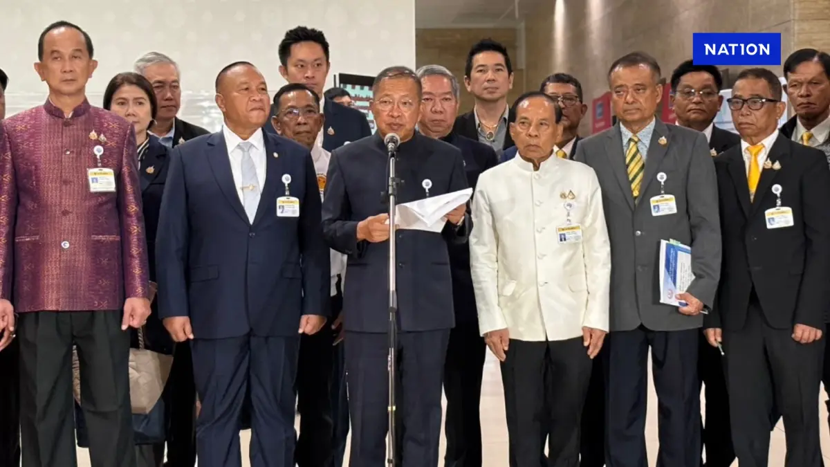 สว.จี้รัฐบาลแพทองธาร เร่งเปิดประชุมร่วมรัฐสภา ถกปมไทย-กัมพูชา สว.จี้รัฐบาลแพทองธาร เร่งเปิดประชุมร่วมรัฐสภา ถกปมไทย-กัมพูชา