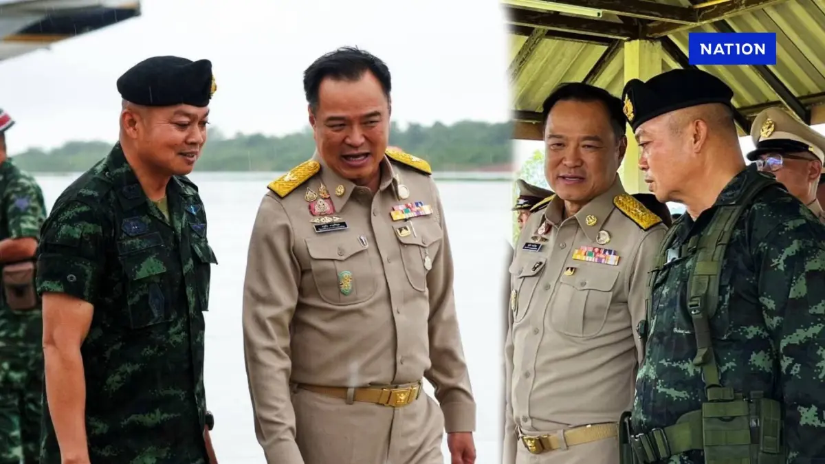 มีนัยยะ! “อนุทิน” โพสต์ภาพถ่ายคู่ "แม่ทัพภาคที่ 2" พร้อมติดแฮชแท็ก "ทหารของพระราชา" มีนัยยะ! “อนุทิน” โพสต์ภาพถ่ายคู่ "แม่ทัพภาคที่ 2" พร้อมติดแฮชแท็ก "ทหารของพระราชา"