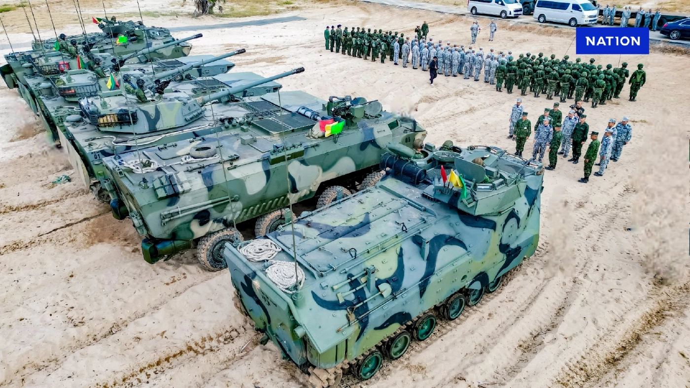 เปิดขุมกำลังกองทัพ "ไทย-กัมพูชา" อยู่ลำดับไหนบนแผนที่โลก