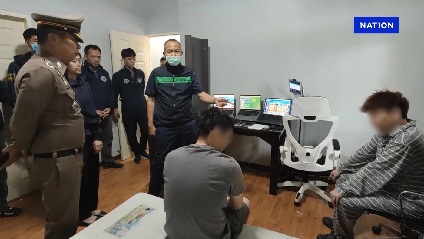 จับแก๊งจีนเทา เช่าบ้านหรูเชียงใหม่ เปิดเว็บพนันออนไลน์ จับแก๊งจีนเทา เช่าบ้านหรูเชียงใหม่ เปิดเว็บพนันออนไลน์