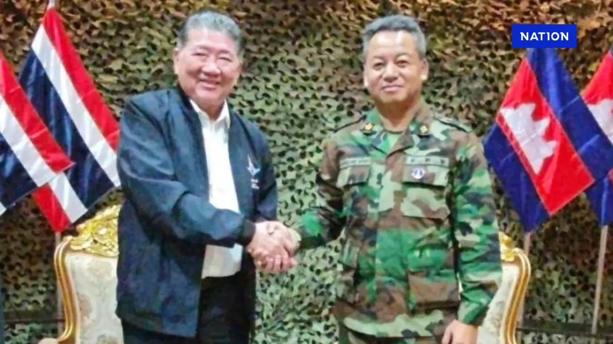 สัญญาณดี! ภูมิธรรม จับเข่าคุย พล.อ.เตีย เสฮา รมว.กลาโหมกัมพูชา สัญญาณดี! ภูมิธรรม จับเข่าคุย พล.อ.เตีย เสฮา รมว.กลาโหมกัมพูชา