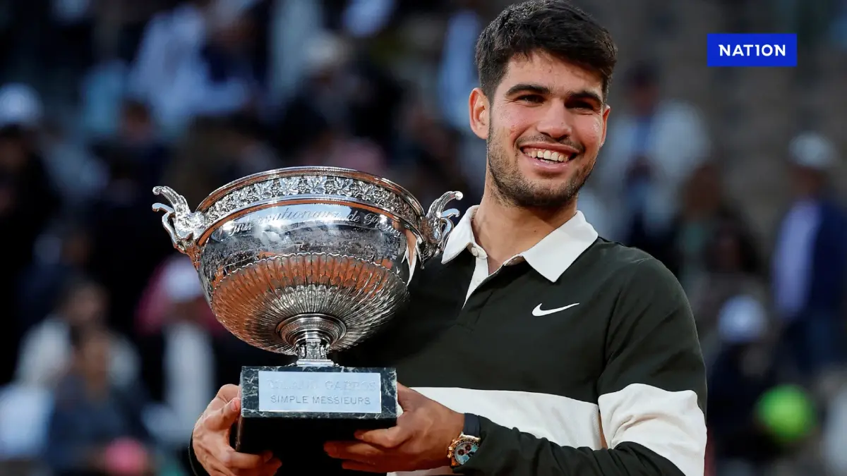 "อัลการาซ" แซงชนะ "ซินเนอร์" 3-2 เซต ผงาดแชมป์เฟรนช์โอเพ่น "อัลการาซ" แซงชนะ "ซินเนอร์" 3-2 เซต ผงาดแชมป์เฟรนช์โอเพ่น