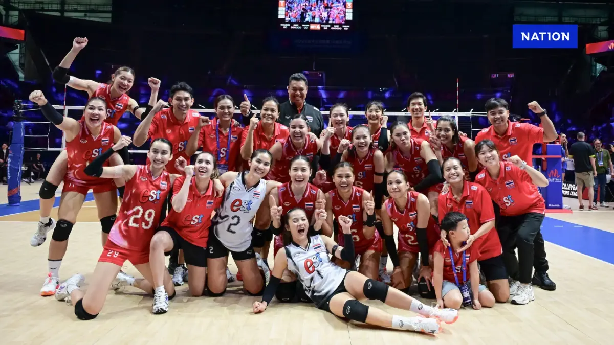 เปิดอันดับ VNL2025 สัปดาห์แรก ญี่ปุ่นจ่าฝูง-ไทยรั้งอันดับ 15