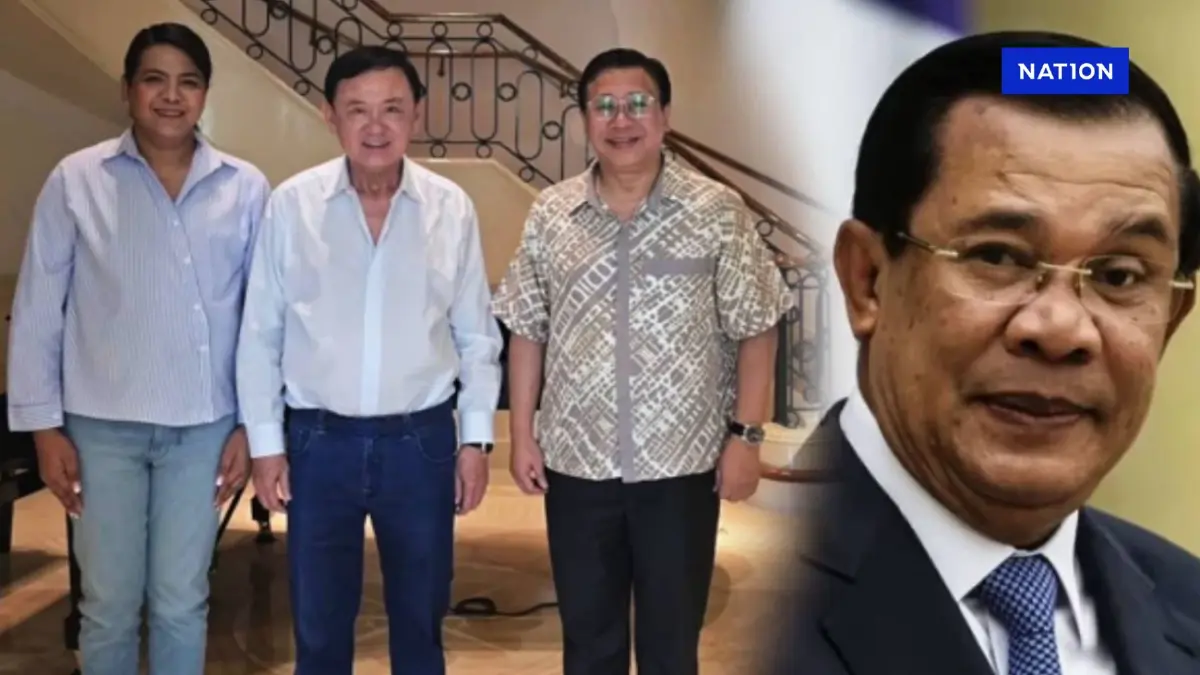 "จักรภพ เพ็ญแข" เล่าเบื้องหลังพบ "ทักษิณ" สงสัยปม "กัมพูชา" "จักรภพ เพ็ญแข" เล่าเบื้องหลังพบ "ทักษิณ" สงสัยปม "กัมพูชา"