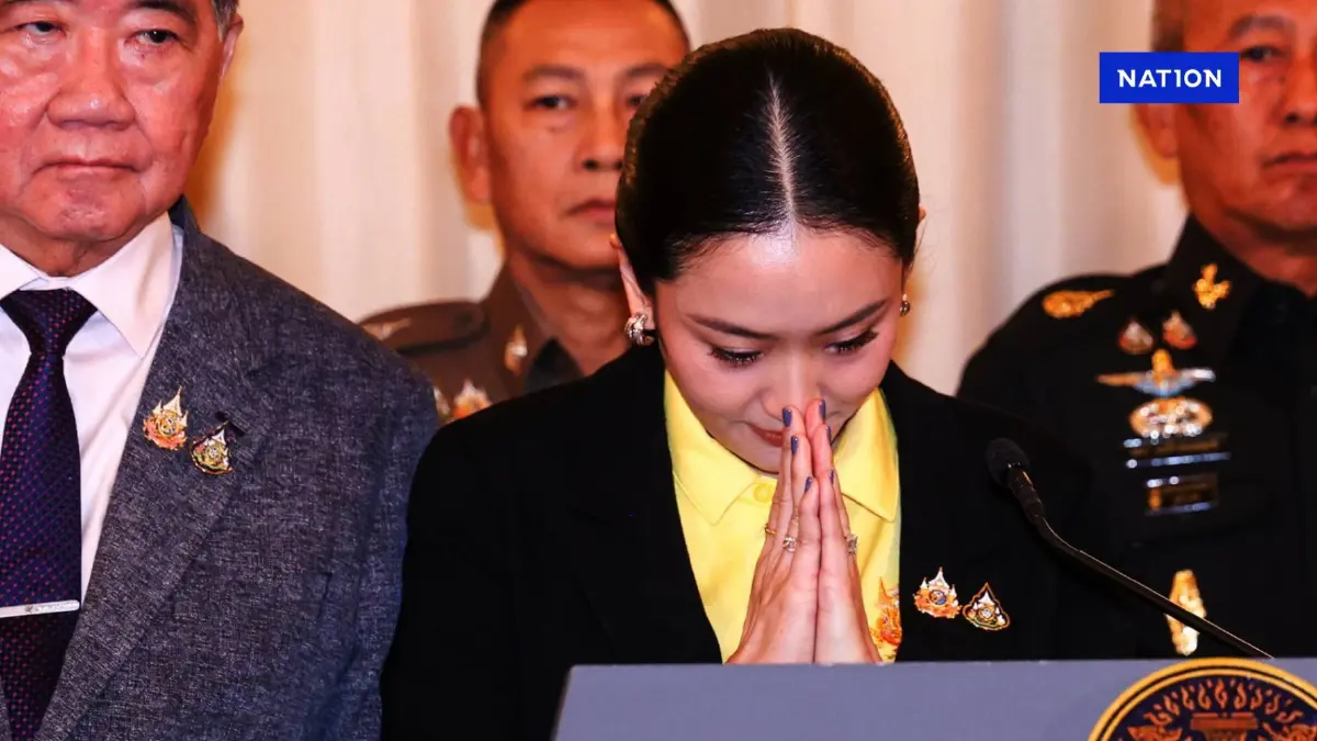 "นายกฯอิ๊งค์" น้ำตาคลอ แถลง "ขออภัย คนไทย" ปม "คลิปเสียงคุย ฮุนเซน"