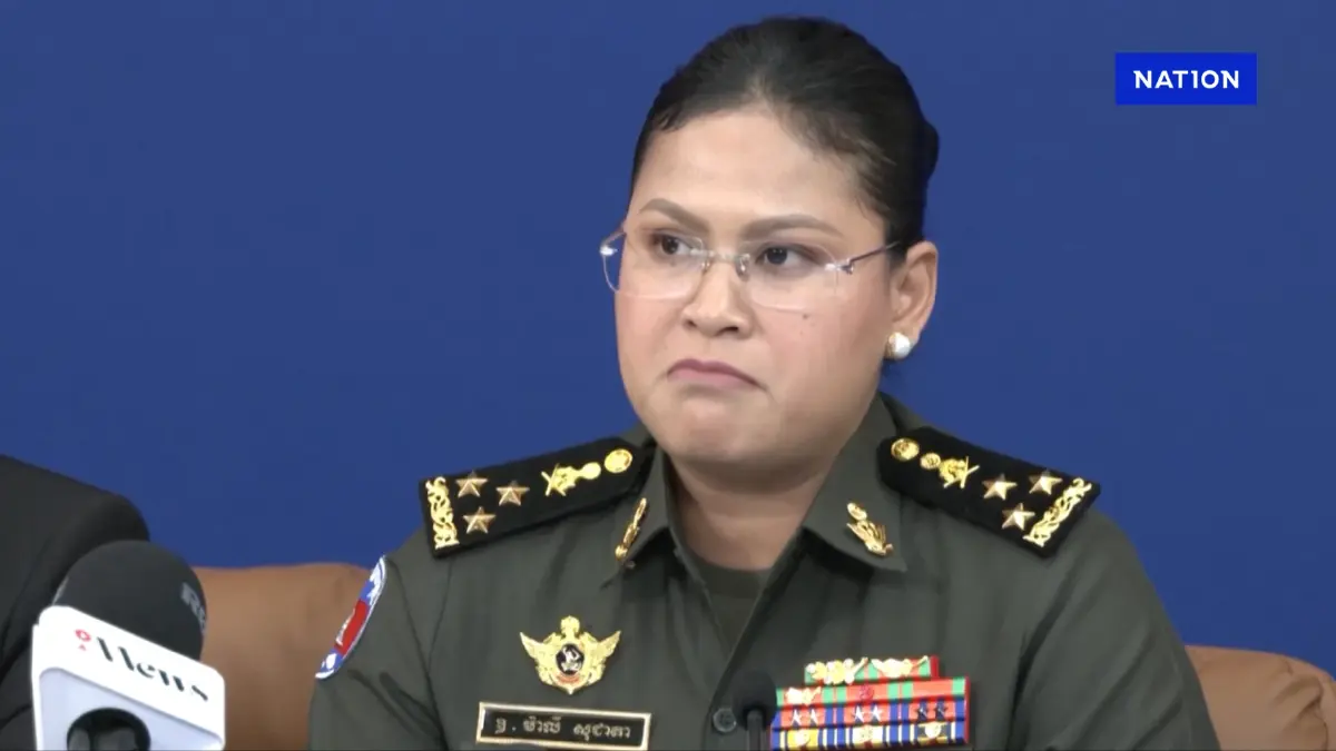 "มาลี โสเจียตา" ไม่ได้เป็นทหารก่อนเป็นโฆษกกระทรวงกลาโหมกัมพูชา