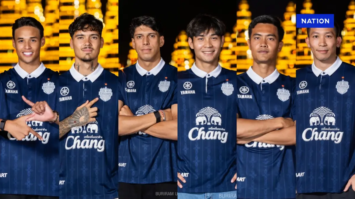 บุรีรัมย์ ยูไนเต็ด เปิดตัว 6 แข้งใหม่วันเดียว! เสริมทัพใหญ่สู้ศึกฤดูกาล 2025/26