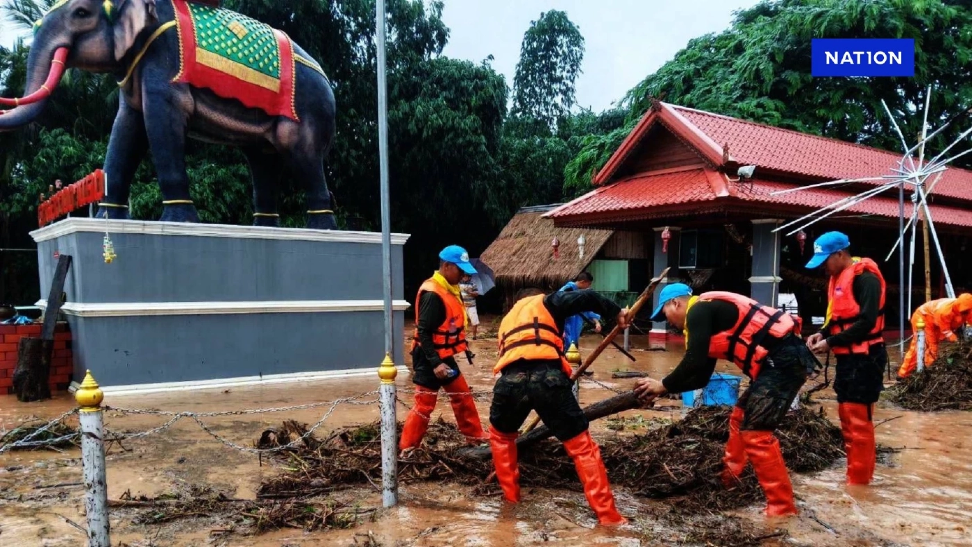 "ทบ." เร่งฟื้นฟูพื้นน้ำท่วม "ภาคเหนือ" ป้องกันน้ำหลากระยะยาว