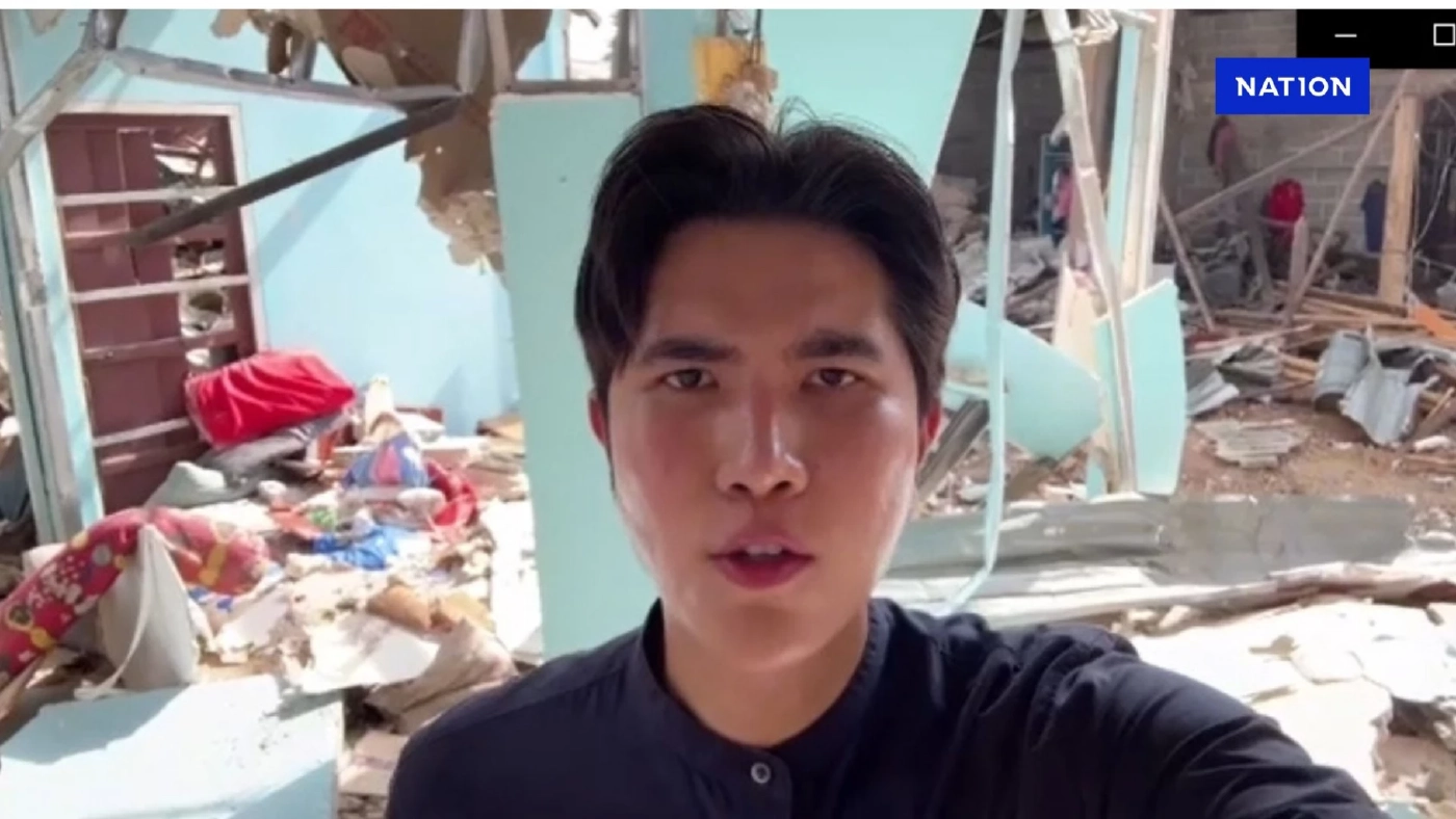 “กังฟู วสวรรธน์” อัดคลิปภาษาจีน เล่าสถานการณ์ ชายแดนไทย-กัมพูชา “กังฟู วสวรรธน์” อัดคลิปภาษาจีน เล่าสถานการณ์ ชายแดนไทย-กัมพูชา