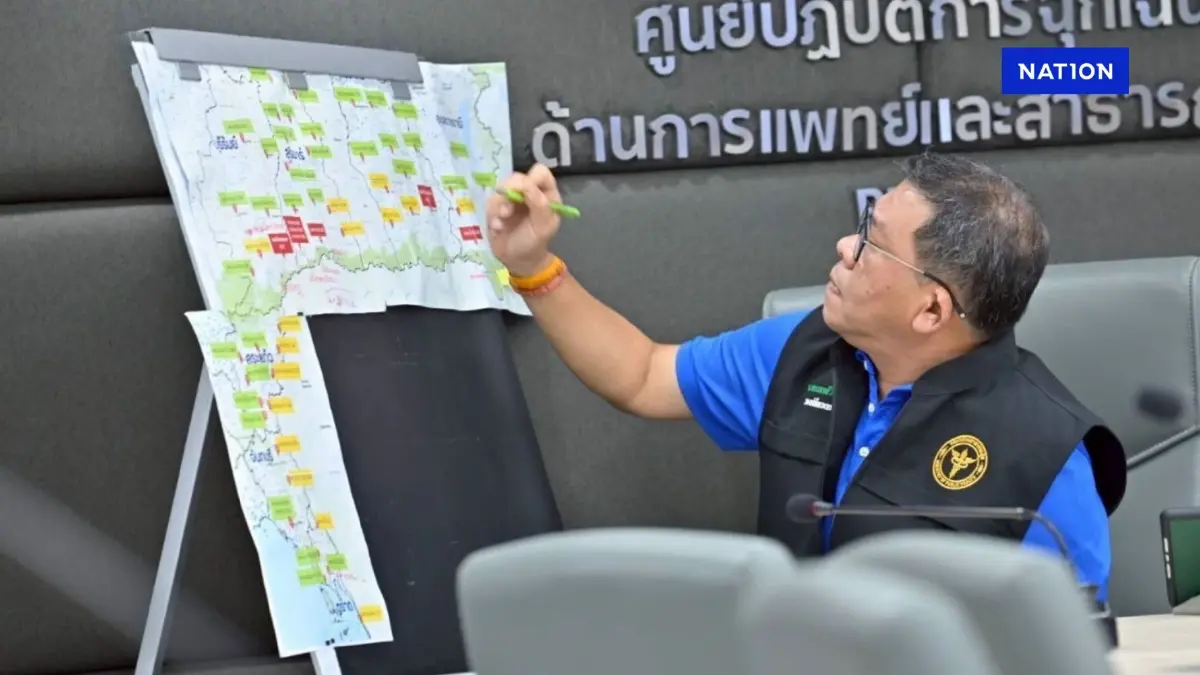 ปิด รพ. 11 แห่ง เปิดศูนย์อพยพ 433 แห่ง อัปเดตยอดบาดเจ็บ-เสียชีวิต
