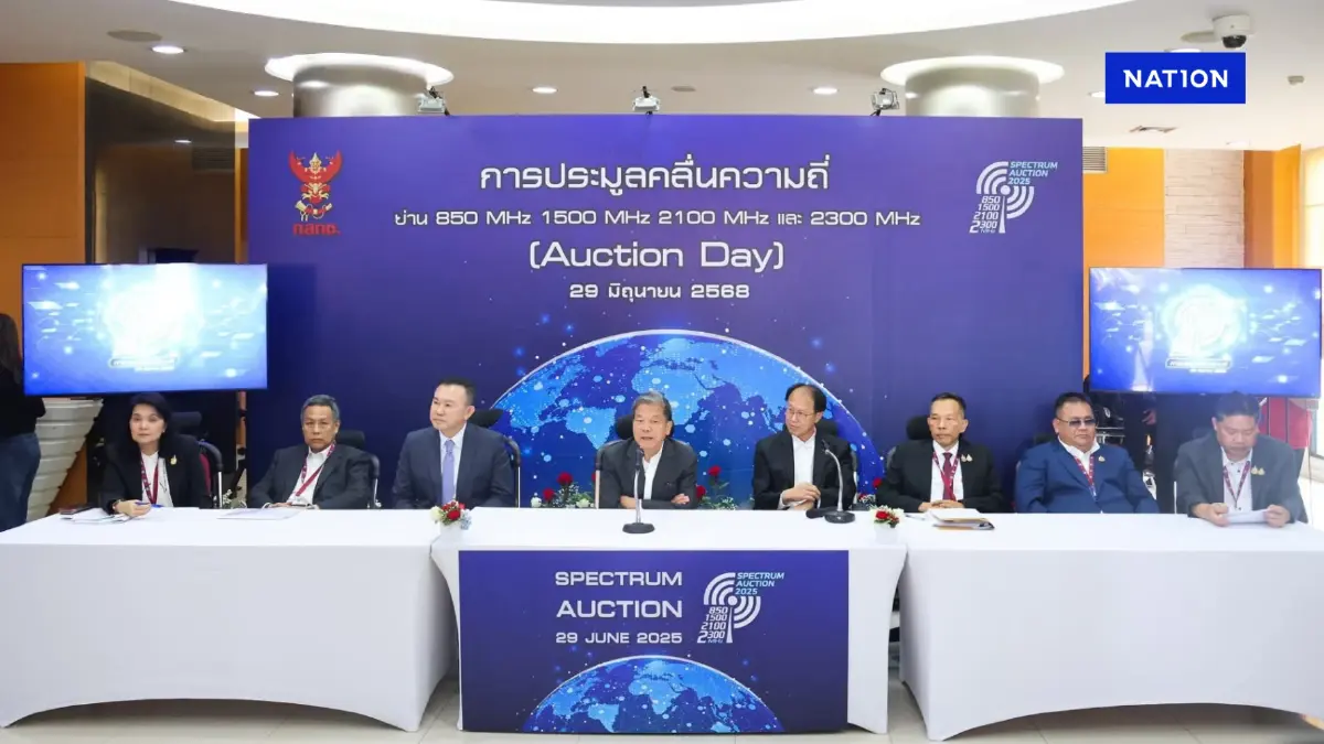บอร์ด กสทช. มีมติ 5:1:1 เสียงรับรองผลประมูลคลื่นมือถือ