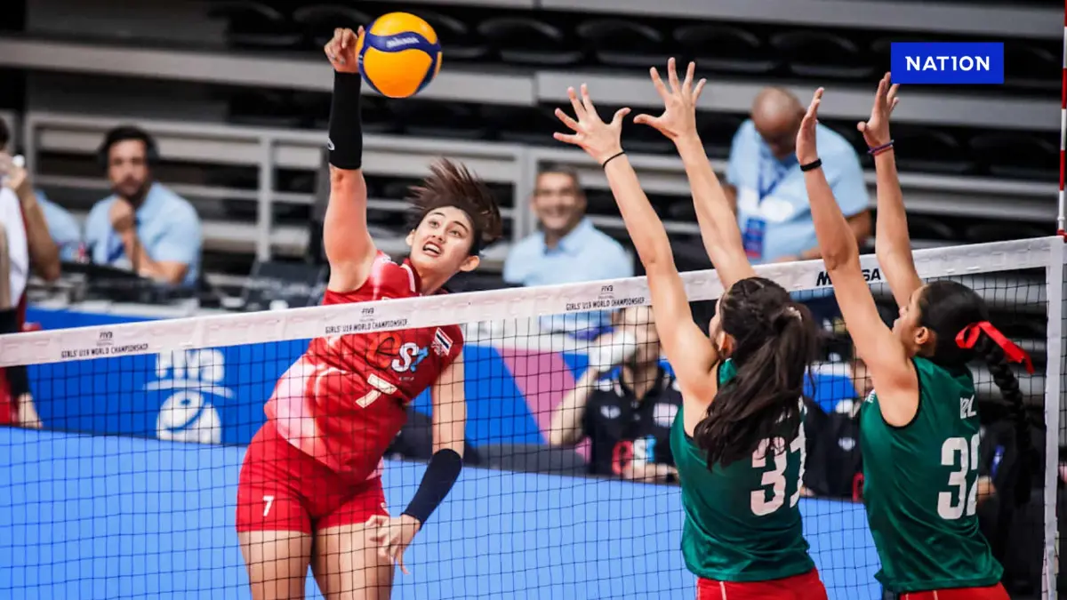 วอลเลย์บอลหญิงไทย U19 ประเดิมพ่ายเม็กซิโก 0-3 เซต ศึกชิงแชมป์โลก วอลเลย์บอลหญิงไทย U19 ประเดิมพ่ายเม็กซิโก 0-3 เซต ศึกชิงแชมป์โลก
