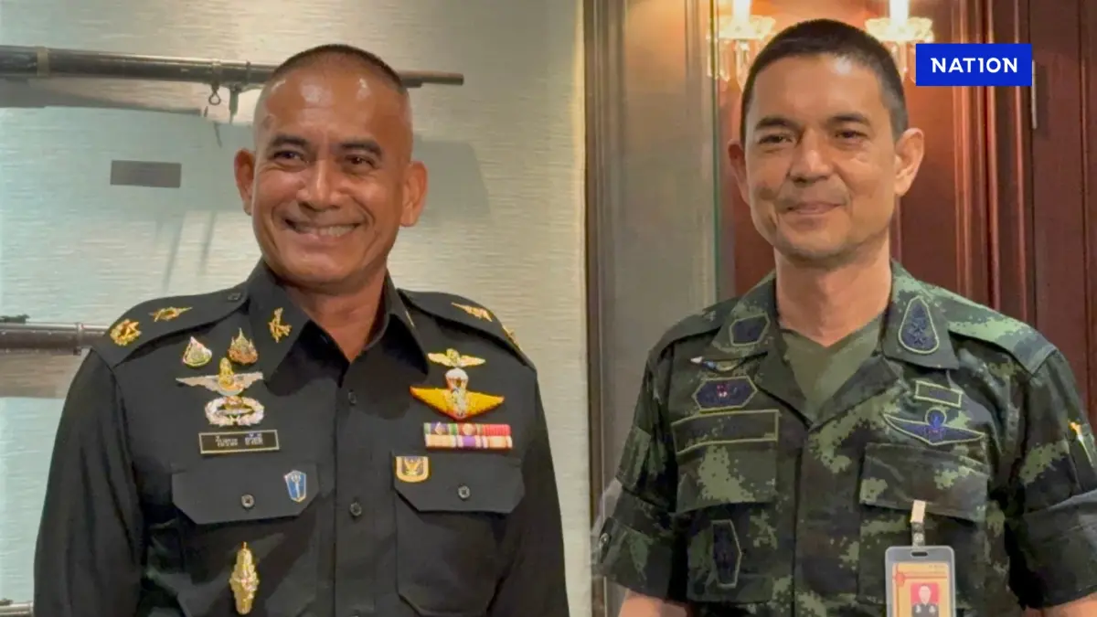 ทบ.ปรับทัพสู้ IO กัมพูชา เสธ.เบิร์ด ลั่นบท “ละแวกก็หอกข้างแคร่” ทบ.ปรับทัพสู้ IO กัมพูชา เสธ.เบิร์ด ลั่นบท “ละแวกก็หอกข้างแคร่”