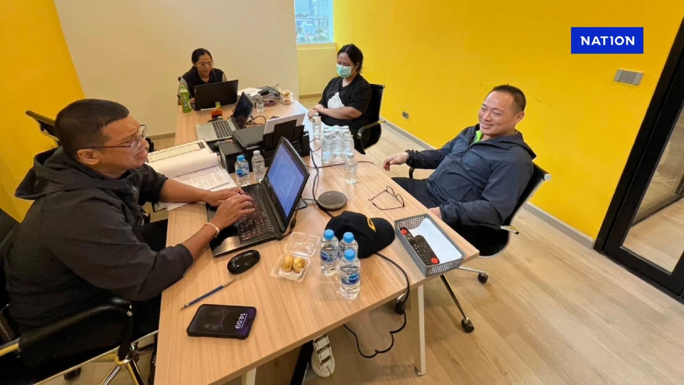 เปิดภาพ “สีกากอล์ฟ” ในห้องสอบปากคำ ถูกสอบเครียด นั่งคอตก