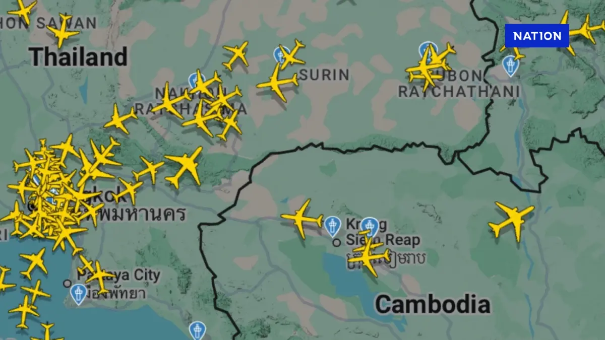 กพท. ยันเที่ยวบินไทย - กัมพูชา ยังทำการตามปกติ หลังกัมพูชา NOTAM กพท. ยันเที่ยวบินไทย - กัมพูชา ยังทำการตามปกติ หลังกัมพูชา NOTAM