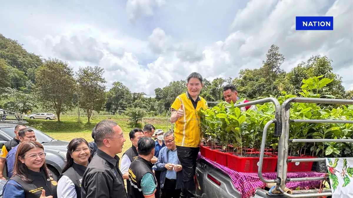 "เกษตรฯ" ยกระดับกาแฟไทย สู่การบรรลุเป้าหมาย 1,000 ไร่ ในปี 2570