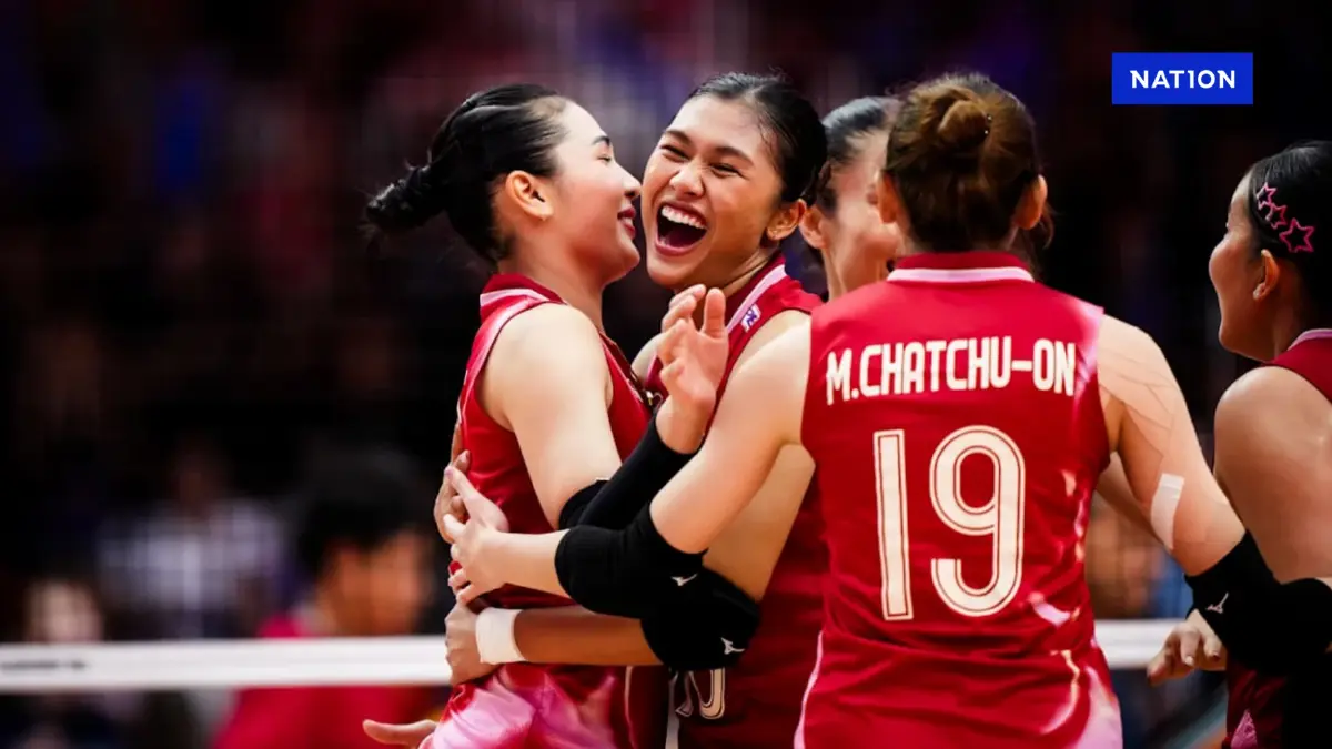 นักตบสาวไทยเอาชนะสวีเดน 3-0 เซต การันตีเข้ารอบสองศึกชิงแชมป์โลก นักตบสาวไทยเอาชนะสวีเดน 3-0 เซต การันตีเข้ารอบสองศึกชิงแชมป์โลก