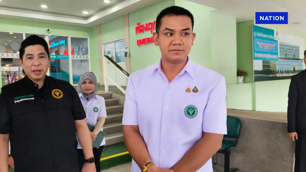 “ชัยชนะ” ตรวจ รพ.ย่านรังสิต ลุยโละใบรับรองสุขภาพต่างด้าวผิด กม. “ชัยชนะ” ตรวจ รพ.ย่านรังสิต ลุยโละใบรับรองสุขภาพต่างด้าวผิด กม.