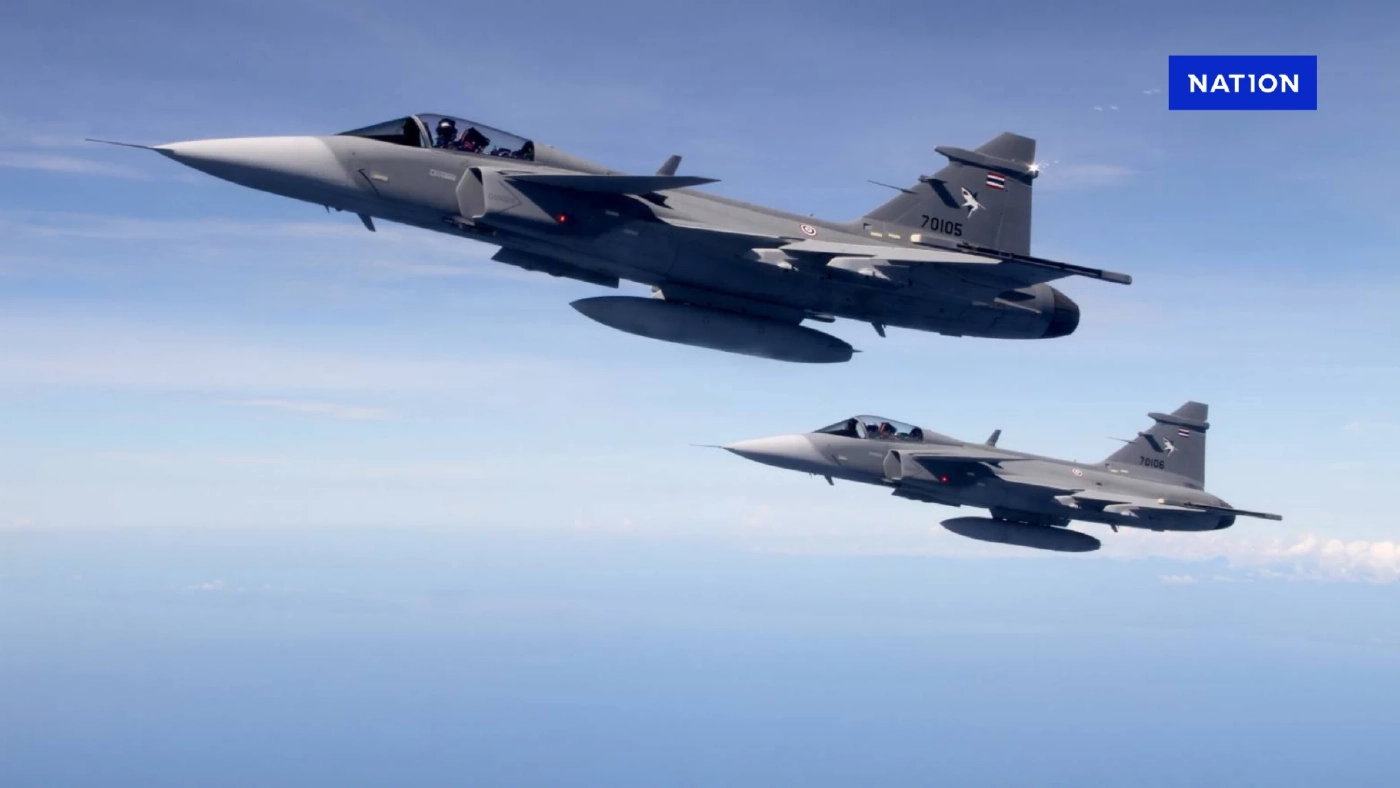 "กองทัพอากาศ" ตั้งชื่อ “กริพเพน” ฝูงใหม่ "PEACE BURAPHA"