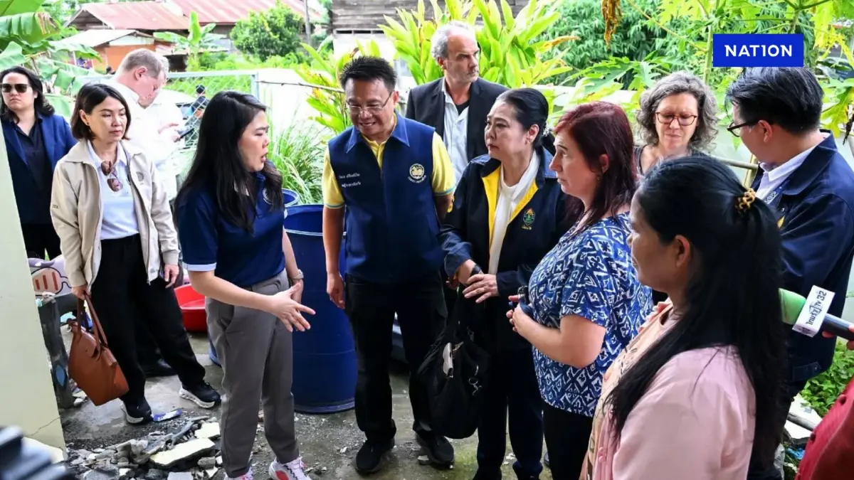ผู้ช่วย-ที่ปรึกษา รมว.กต. นำคณะผู้แทนทูตสหภาพยุโรป ลงพื้นที่ รพ.พนมดงรัก ผู้ช่วย-ที่ปรึกษา รมว.กต. นำคณะผู้แทนทูตสหภาพยุโรป ลงพื้นที่ รพ.พนมดงรัก