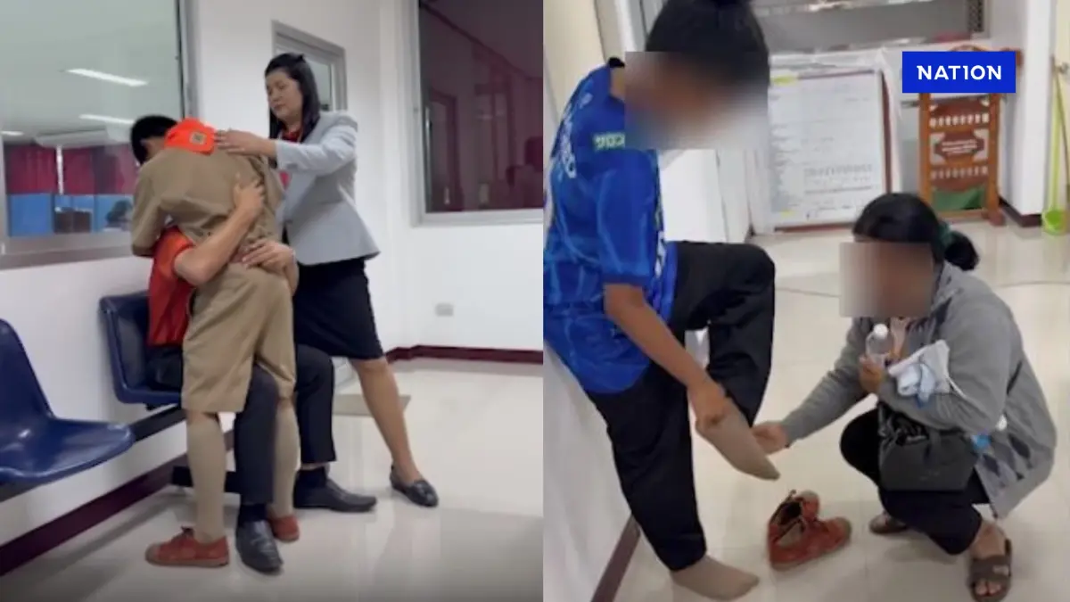 ครูโพสต์เศร้า! ลูกศิษย์วัย 13 ปี ชาว กัมพูชา ถูก ตร.จับผลักดันกลับ ครูโพสต์เศร้า! ลูกศิษย์วัย 13 ปี ชาว กัมพูชา ถูก ตร.จับผลักดันกลับ
