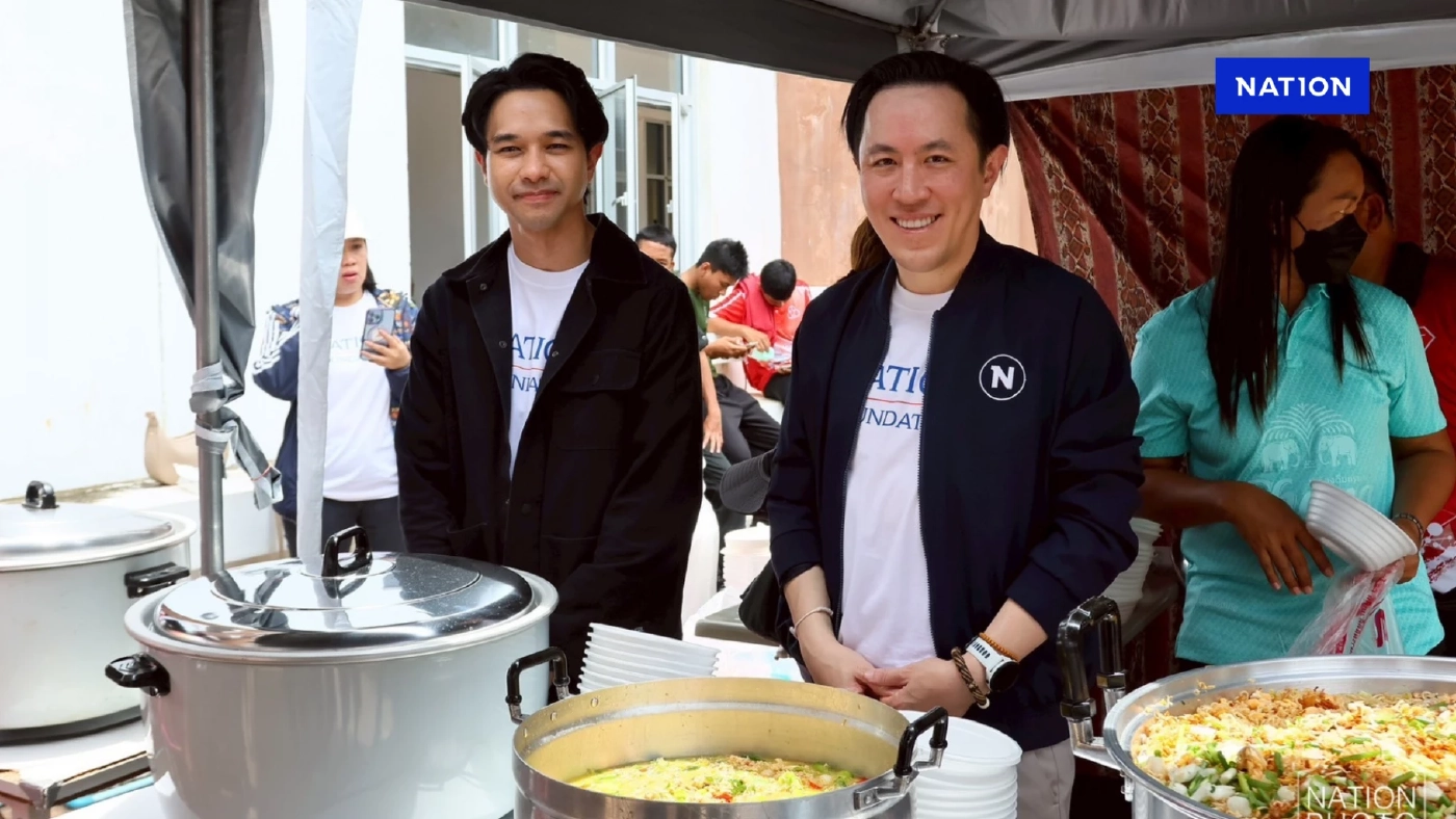 เนชั่นกรุ๊ป และมูลนิธิเนชั่น เปิดโรงครัวที่ศูนย์อพยพสุรินทร์