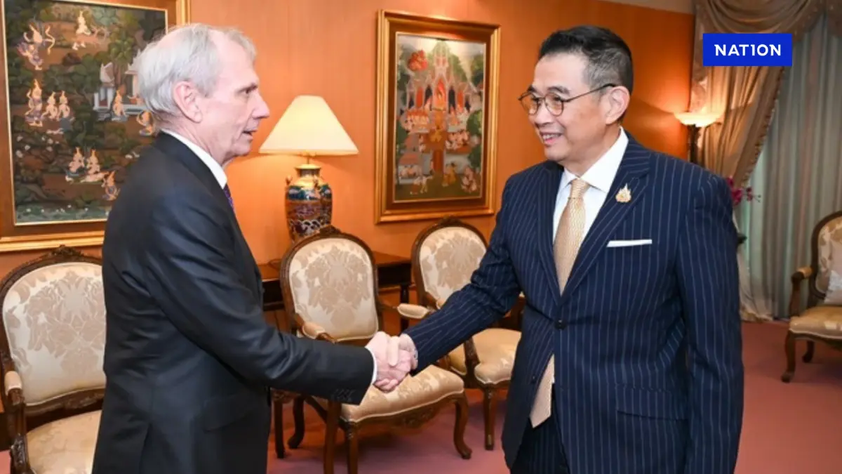 "มาริษ" ถกทูตสหรัฐฯ ย้ำต้องการยุติสู้รบ-แก้ปัญหาทวิภาคีสันติ "มาริษ" ถกทูตสหรัฐฯ ย้ำต้องการยุติสู้รบ-แก้ปัญหาทวิภาคีสันติ