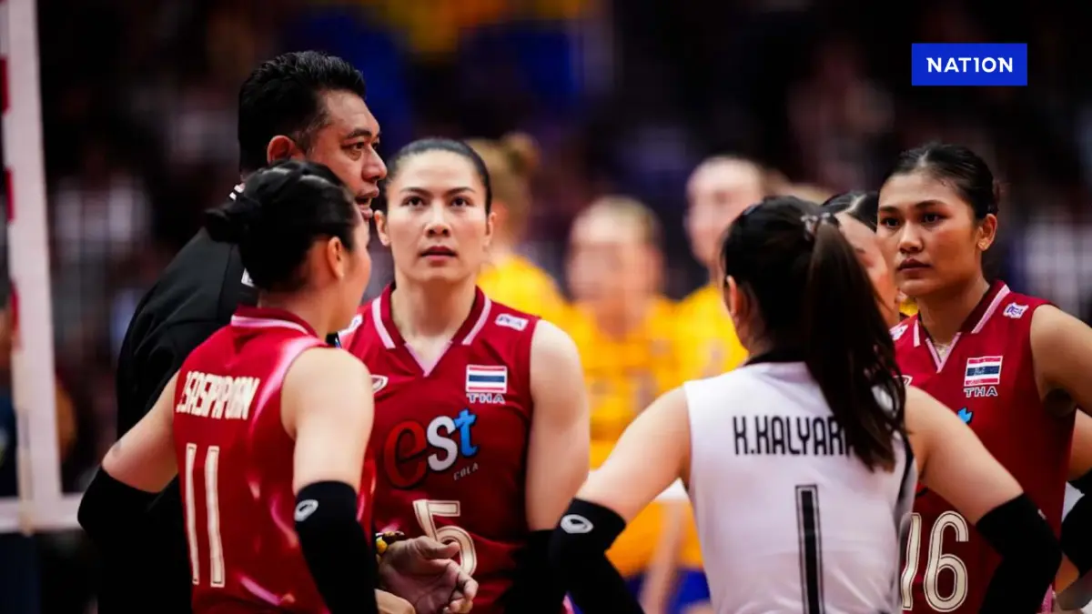 "โค้ชอ๊อต" เผยทีมเครียดหนักก่อนเกม ชี้วางแผนถูกทางช่วยให้สาวไทยเอาชนะสวีเดน