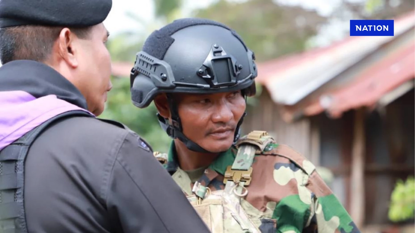 หมวกทหารกัมพูชาที่ถูก "ผู้กองอะตอม" ชี้หน้า "ลาซาด้า" มีขาย หมวกทหารกัมพูชาที่ถูก "ผู้กองอะตอม" ชี้หน้า "ลาซาด้า" มีขาย