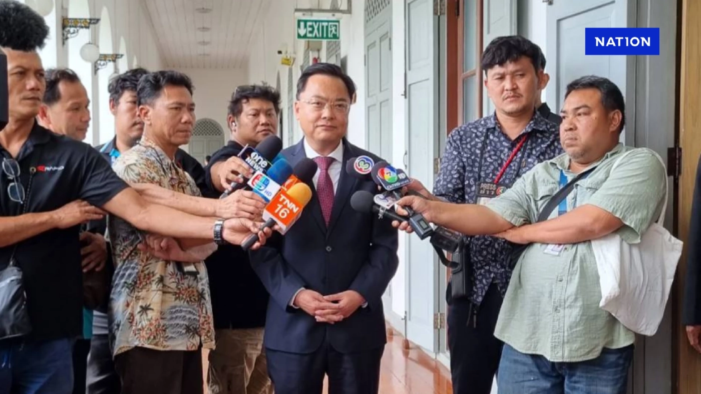 “ทูตจีน” เข้าพบ “ภูมิธรรม” โปรยคำหวาน “จีน-ไทย ครอบครัวเดียวกัน”