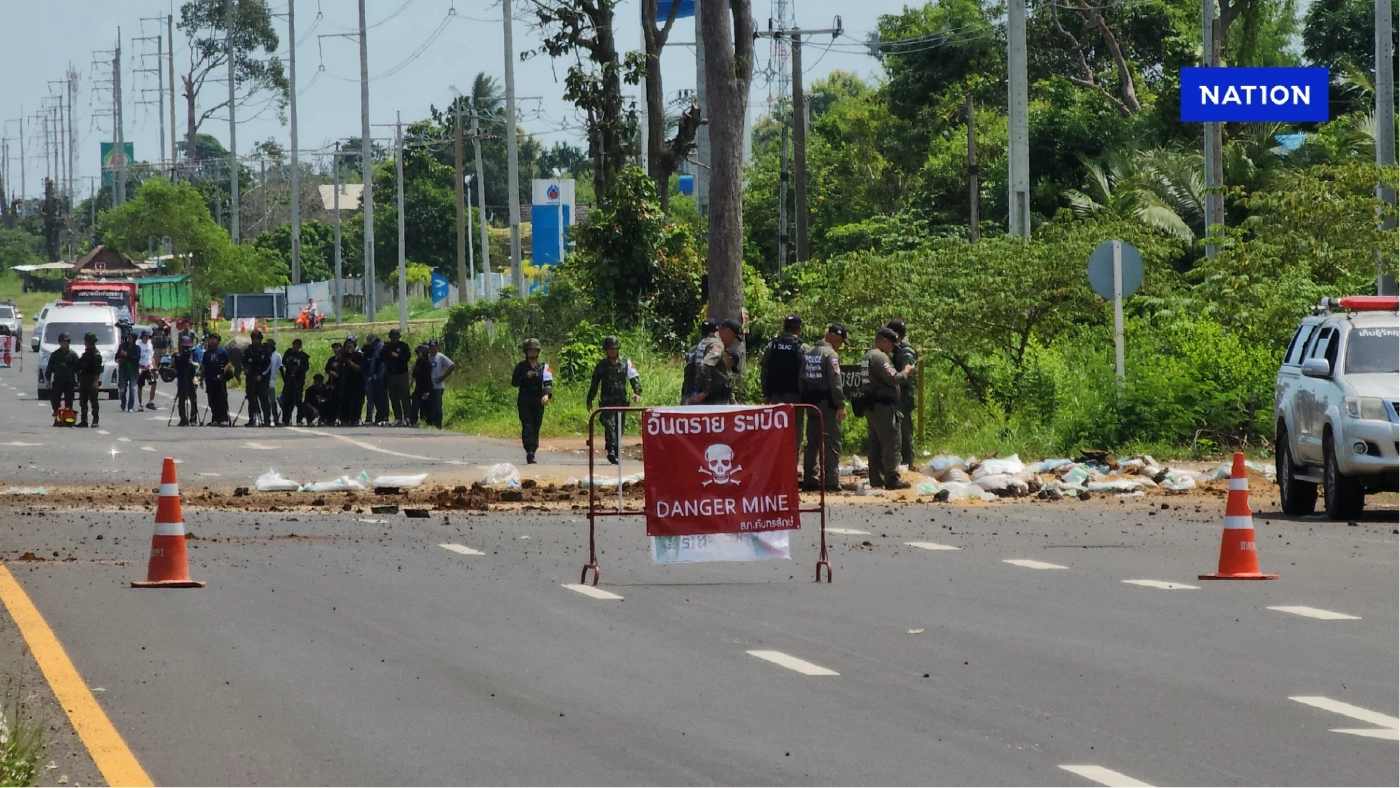 TMAC - EOD เก็บกู้ระเบิดชายแดนไทย–กัมพูชา  แล้ว จำนวน 432 รายการ