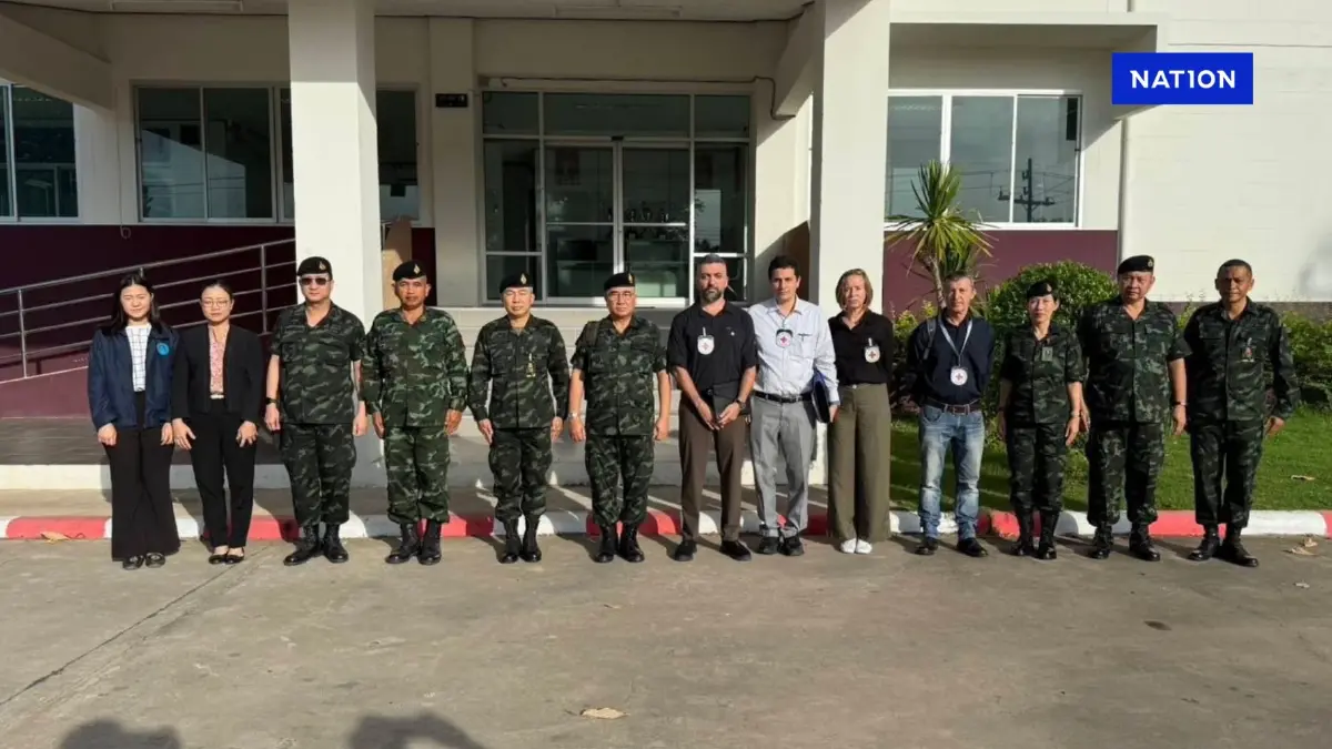 กองทัพบก ให้ “กาชาดสากล” เข้าเยี่ยม 18 เชลยศึกทหารกัมพูชา