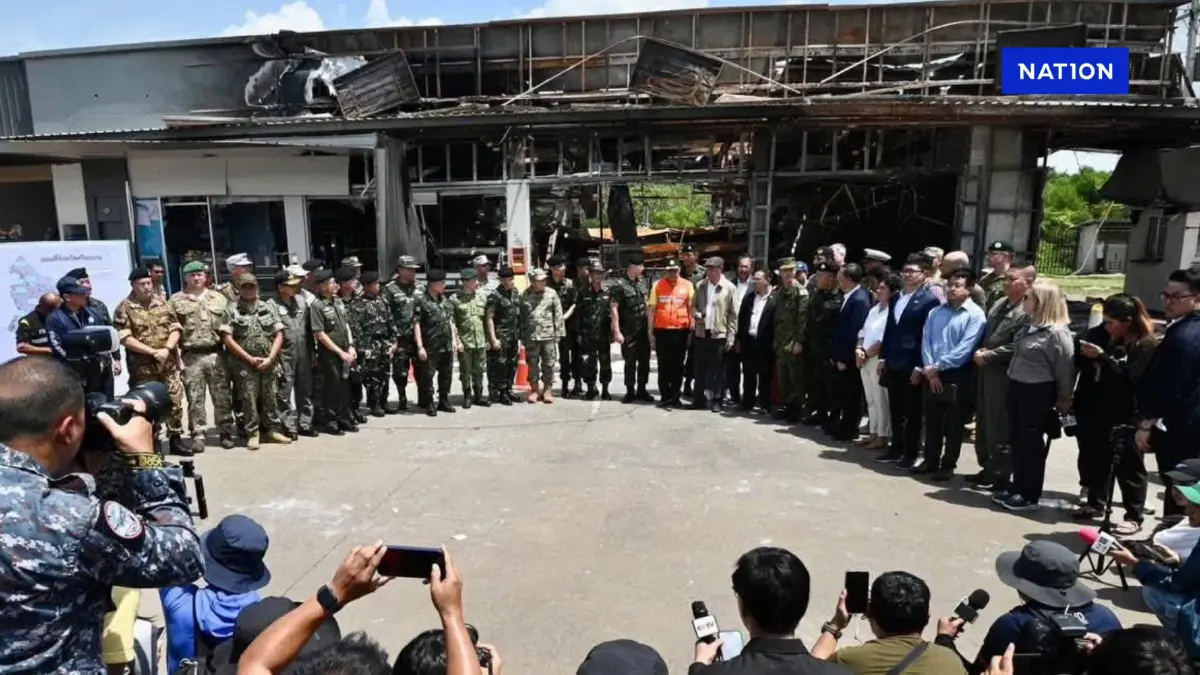 ย้ำพา "คณะทูต" ลงพื้นที่ชายแดน พิสูจน์ "กัมพูชา" โจมตีด้วยอาวุธหนักเป้าหมายพลเรือน