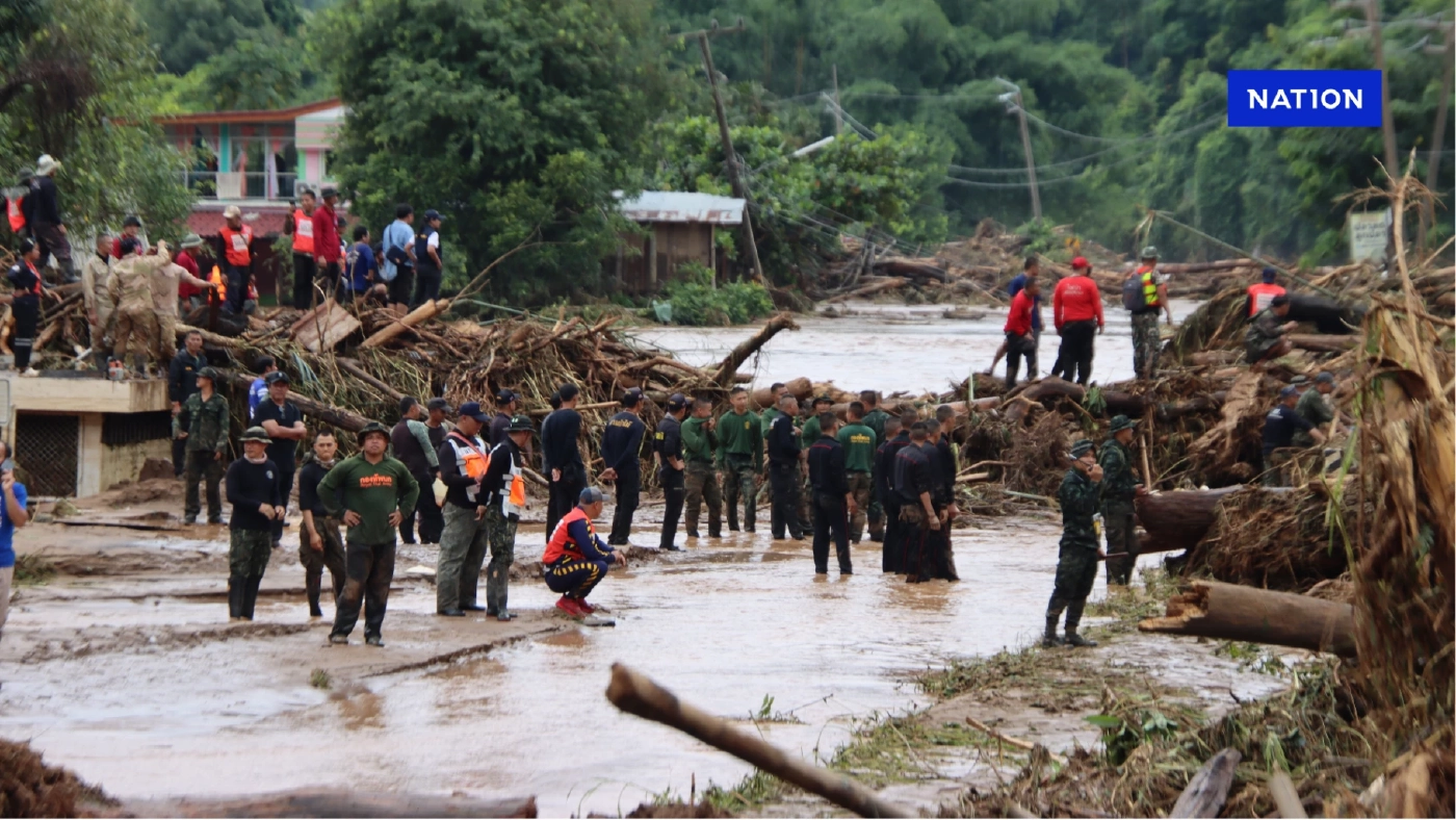 แม่ฮ่องสอน อ่วม! "พายุคาจิกิ" ถล่ม 1,567 ครัวเรือน ได้รับผลกระทบ แม่ฮ่องสอน อ่วม! "พายุคาจิกิ" ถล่ม 1,567 ครัวเรือน ได้รับผลกระทบ