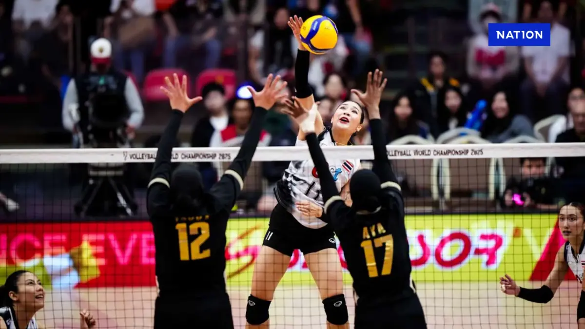 ทัพนักตบสาวไทยเปิดบ้านเอาชนะอียิปต์ 3-1 เซต ศึกวอลเลย์บอลชิงแชมป์โลก 2025