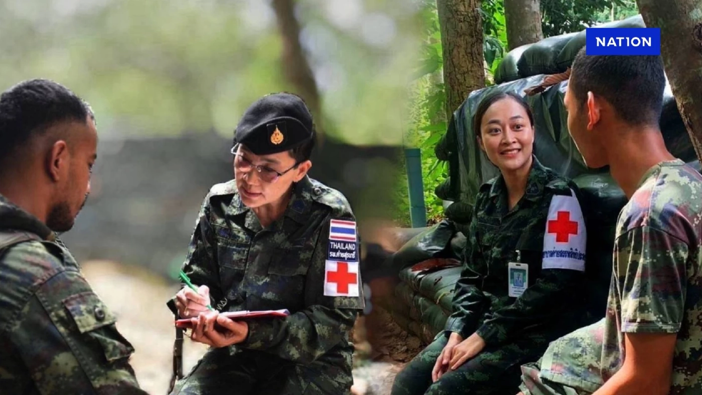 กองทัพบก ส่งทหารเหล่าแพทย์ ดูแลกำลังพลชายแดน