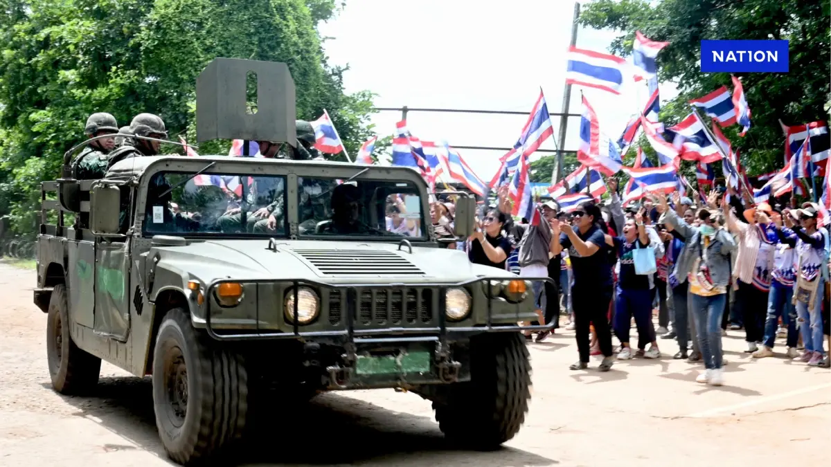 เปิดข้อหาหาก "กัมพูชา" รุกข้ามแดน หลังไทยบังคับใช้กฎอัยการศึก เปิดข้อหาหาก "กัมพูชา" รุกข้ามแดน หลังไทยบังคับใช้กฎอัยการศึก