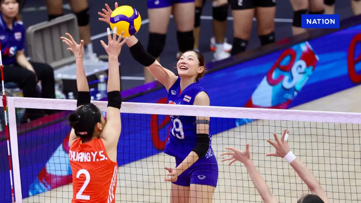 ลูกยางสาวไทยอุ่นเครื่องพ่ายจีน 0-3 เซต ก่อนลุยศึกชิงแชมป์โลก 2025