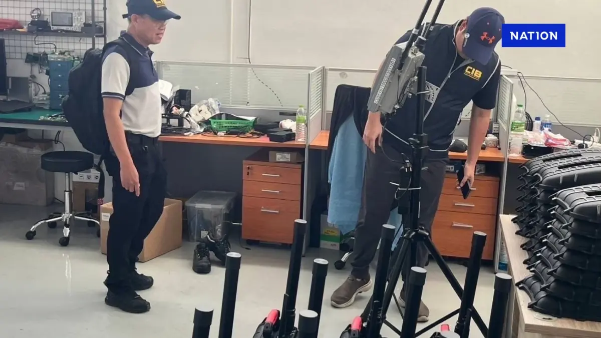 กสทช.-กองปราบ จู่โจม บริษัทโดรน-แอนตี้โดรน ยึดของกลางเพียบ