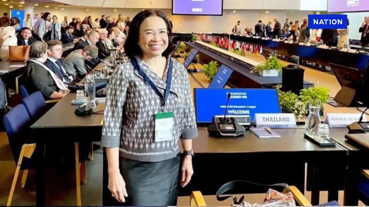 อธ.กรมยุโรป ย้ำกลางวงประชุม OSCE ฟินแลนด์ ไทยยึดมั่นกติกาสากล