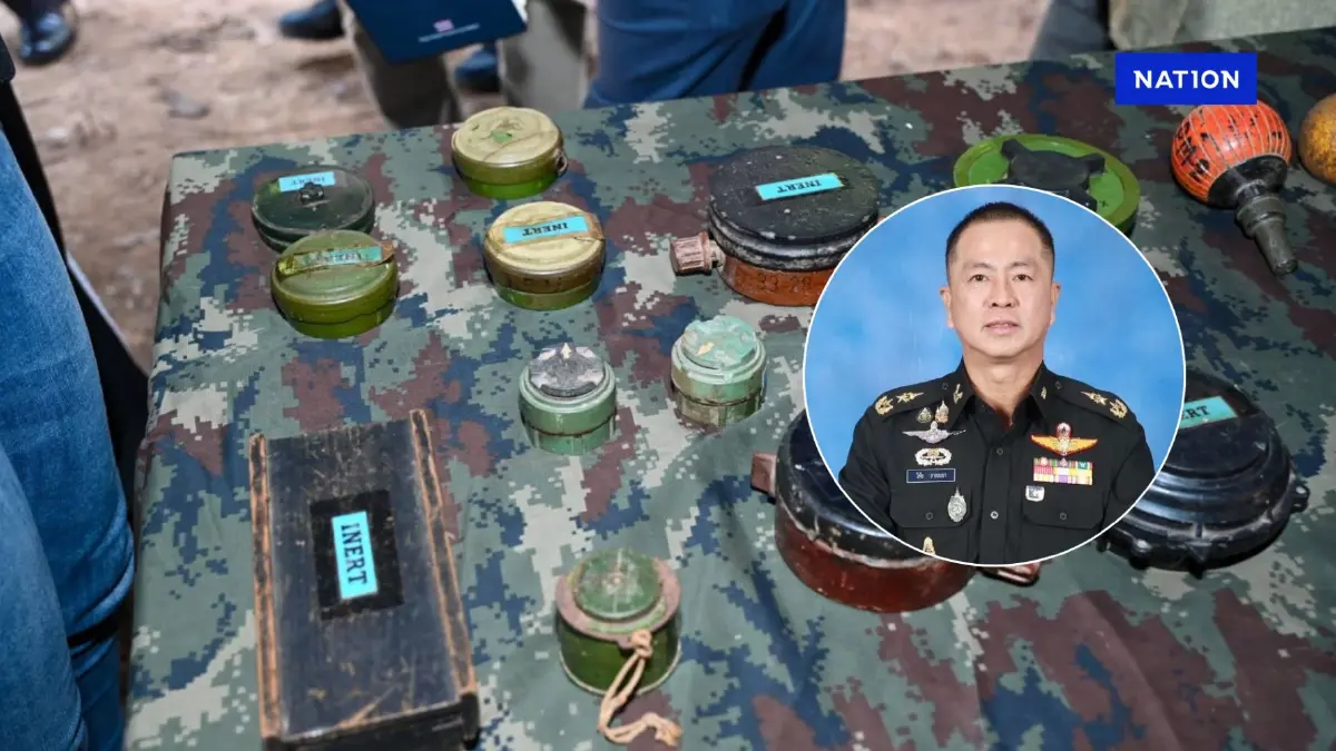เอกสารมัดกัมพูชา มีทุ่นระเบิดสังหาร 3,700 ลูก เมื่อปลายปี 67