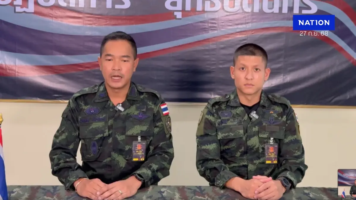 กองทัพภาคที่ 2 สรุปเหตุปะทะช่องอานม้า กัมพูชายิงไทยก่อน กองทัพภาคที่ 2 สรุปเหตุปะทะช่องอานม้า กัมพูชายิงไทยก่อน