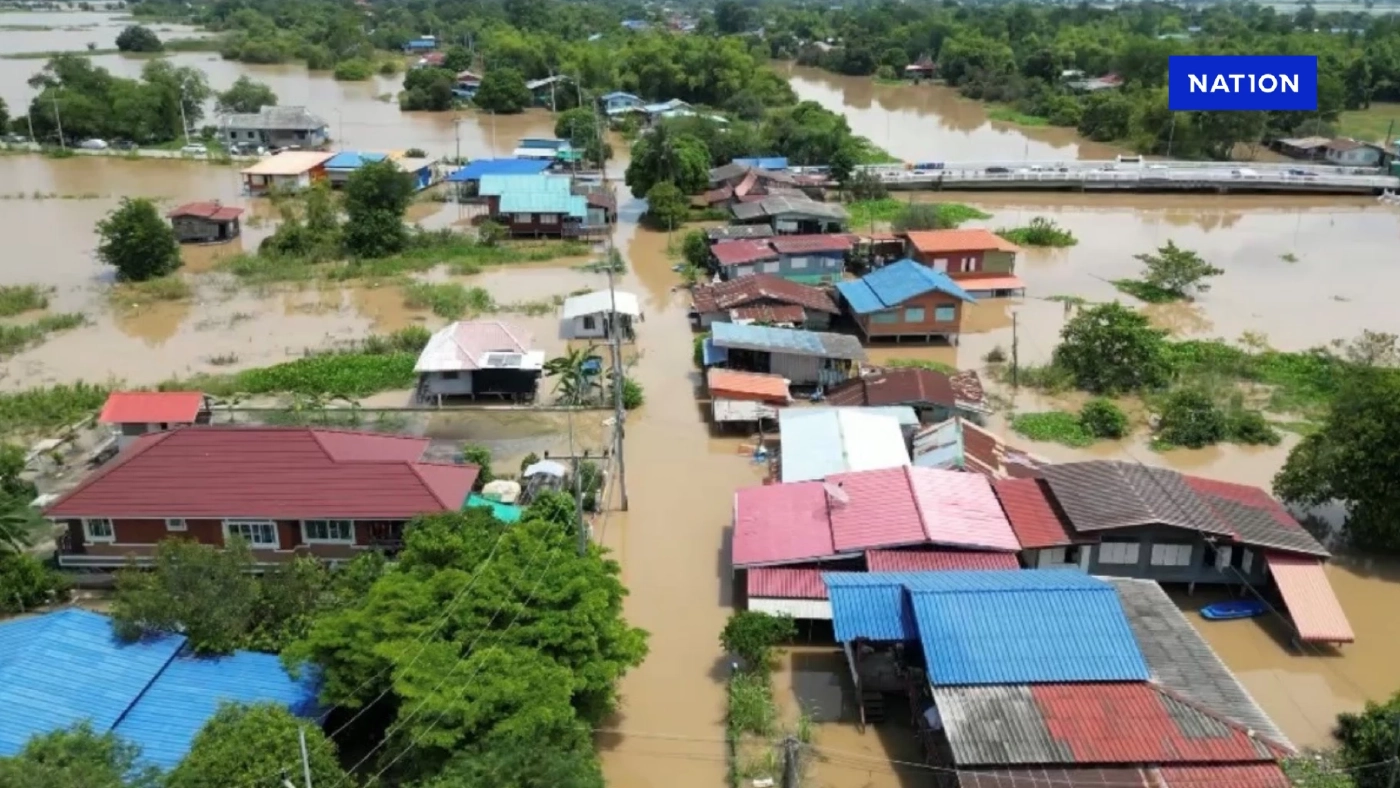 "อยุธยา" อ่วม! น้ำท่วม 6 อำเภอ กระทบแล้ว 2.5 หมื่นครัวเรือน