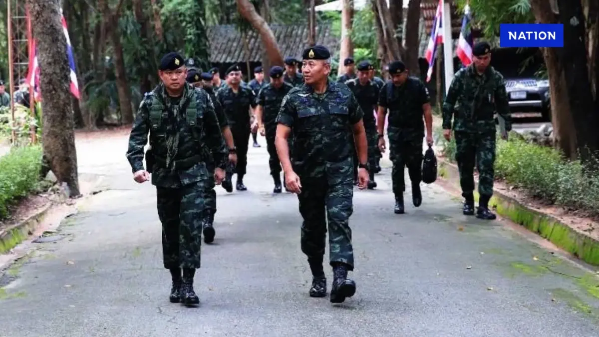 "ผบ.ทบ." ลงพื้นที่ชายแดน สระแก้ว ตรวจความพร้อมปฏิบัติให้สอดคล้องรัฐบาล "ผบ.ทบ." ลงพื้นที่ชายแดน สระแก้ว ตรวจความพร้อมปฏิบัติให้สอดคล้องรัฐบาล