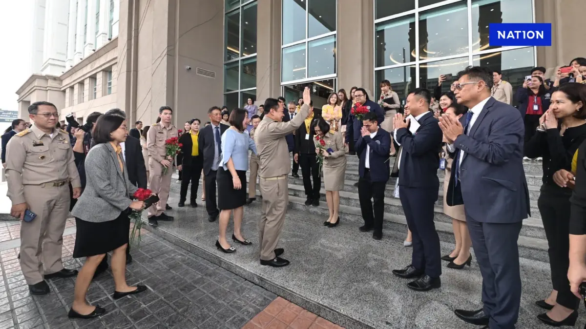 พ.ต.อ.ทวี อำลาข้าราชการกระทรวงยุติธรรม ฝากสานต่องานยุติธรรม